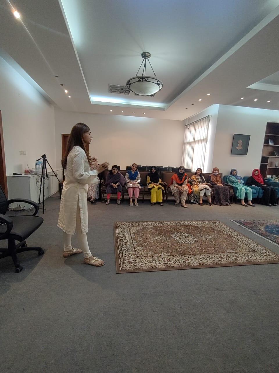 Corporate training session